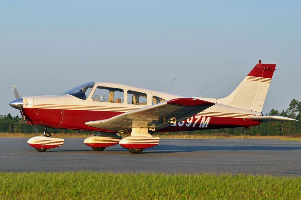 PA-28-161 Warrior aircraft, tail number N2897M